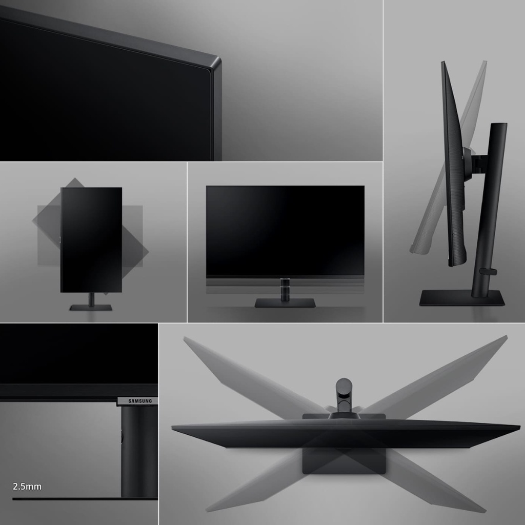 Monitor LED Samsung S27A800U 27&quot; IPS 4K HDR10 HDMI DP Ergo Stand USB-C 90W