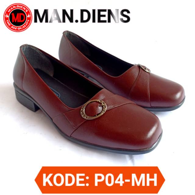 MANDIENS Sepatu Kulit Pantofel Wanita