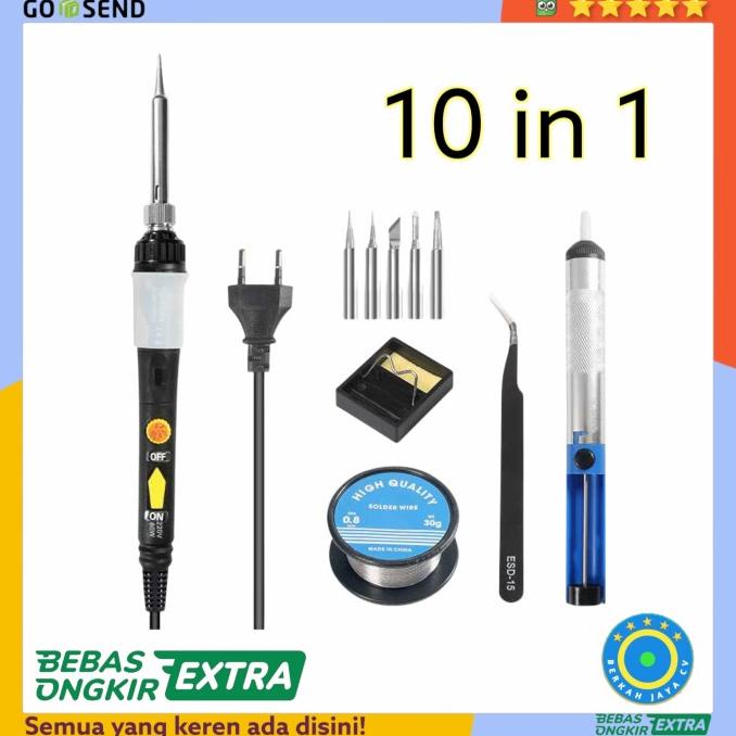 Jual Paket Solder Lengkap Solder Set Timah Full Set Shopee Indonesia