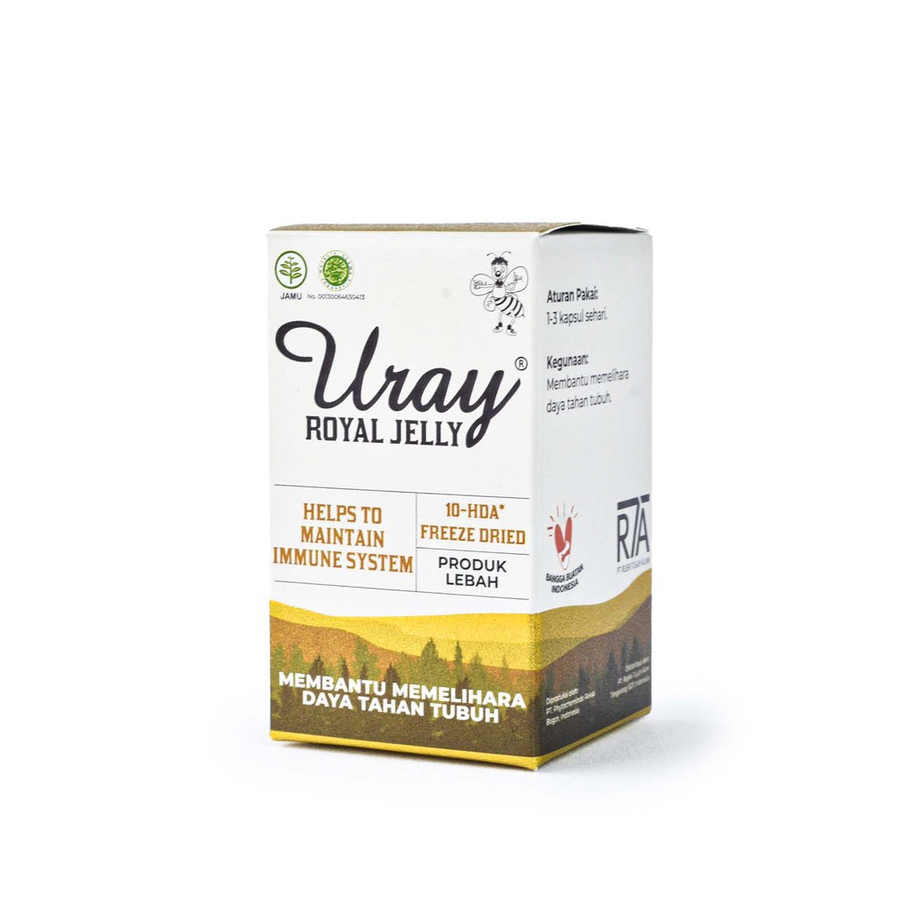 Madu Uray Royal Jelly 30 Kapsul