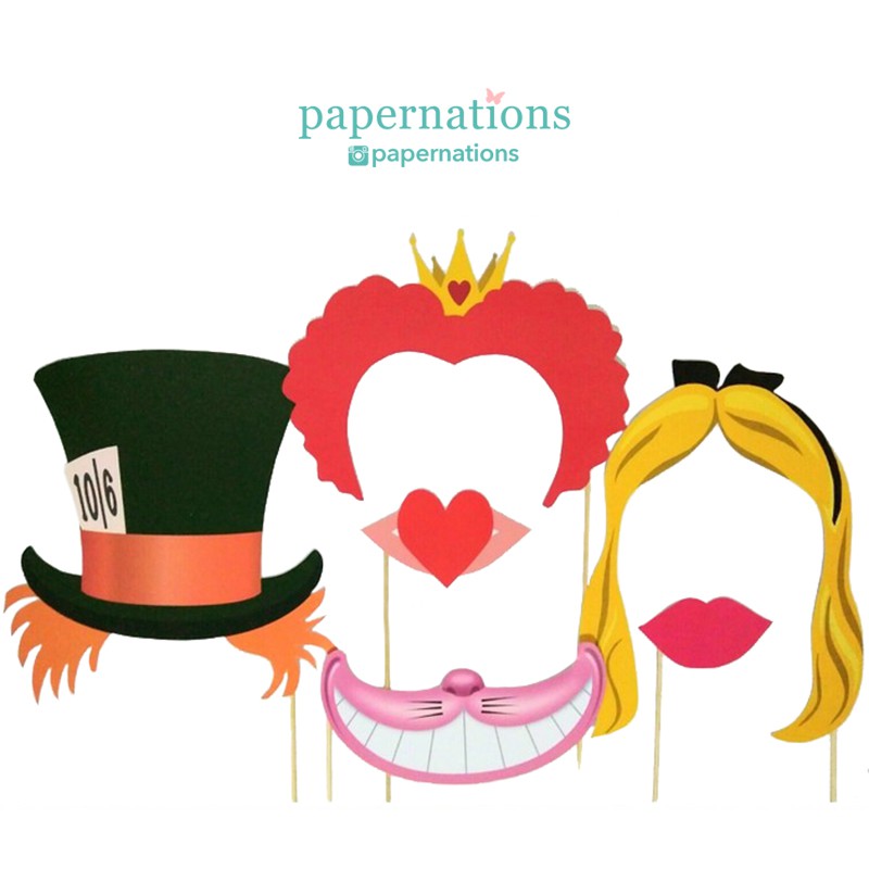 Alice in Wonderland Photo Props / Photo Props Alice in Wonderland / Foto Props Alice in Wonderland