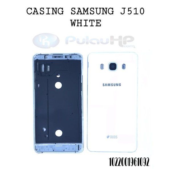 CASING SAMSUNG FULLSET J5 2016. J510 WHITE Murah