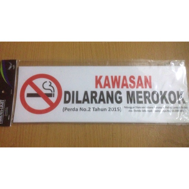 

Sticker Kawasan Dilarang Merokok 10x30cm