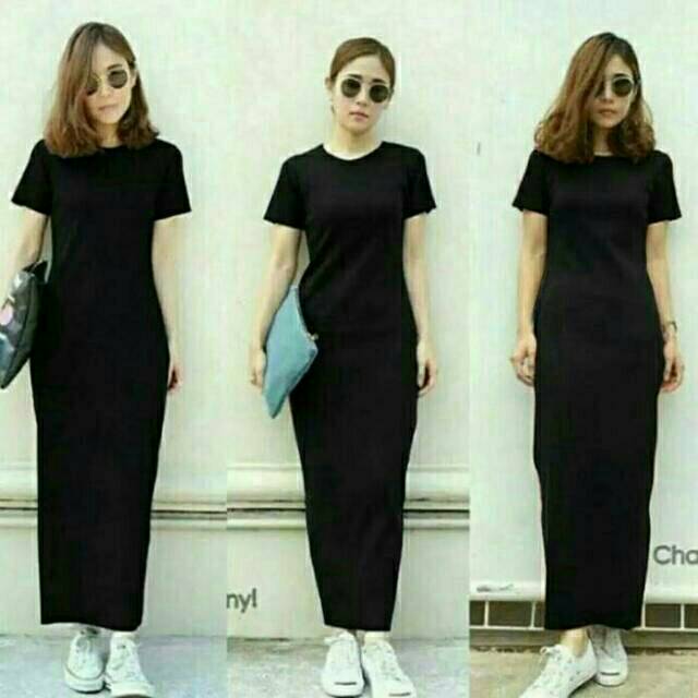 ELSA PLAIN MAXY / BAHAN SPANDEK