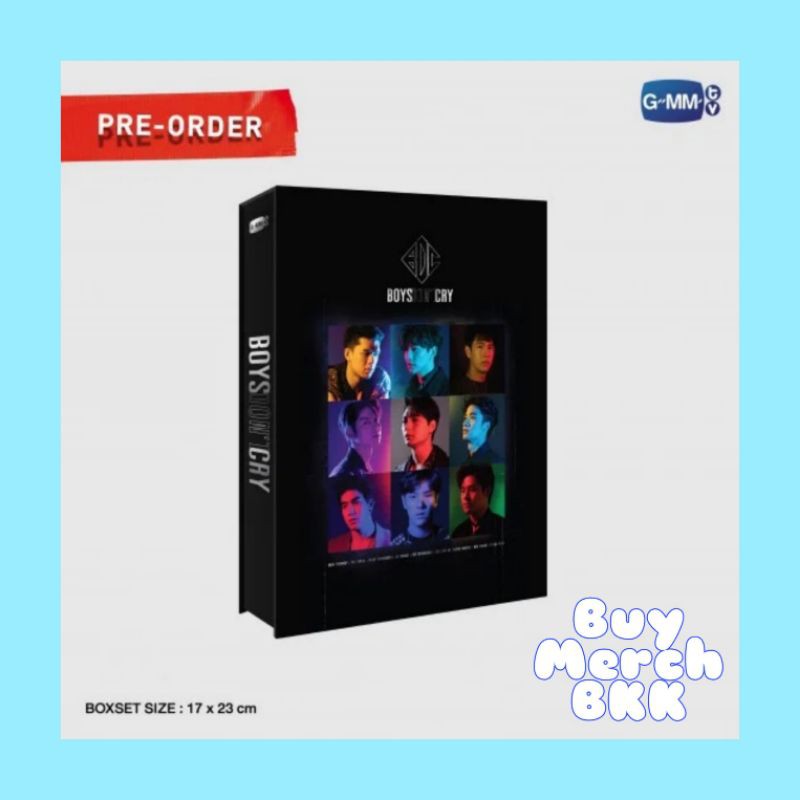 BUKAN READY STOK - BOYS DON'T CRY ALBUM BOXSET OFFICIAL