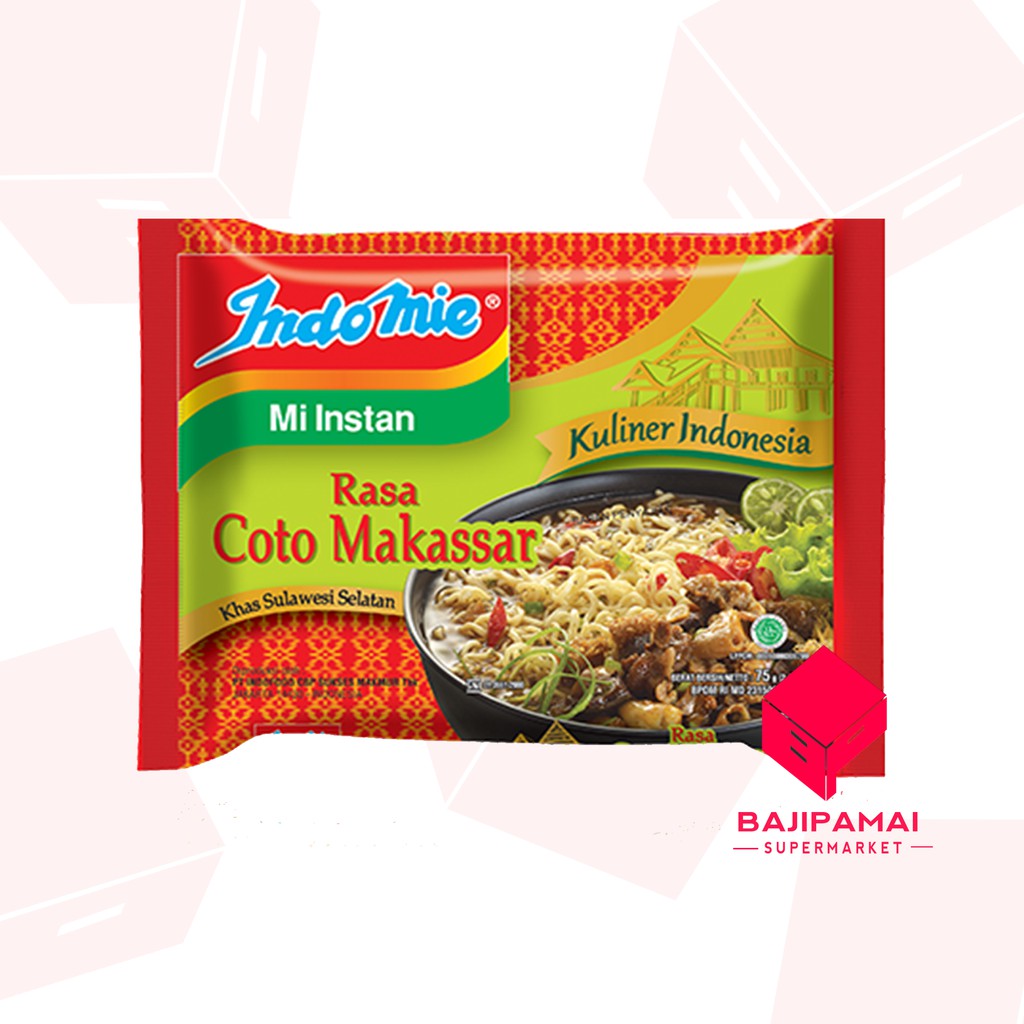 

INDOMIE KUAH RASA COTO MAKASSAR 75 GR