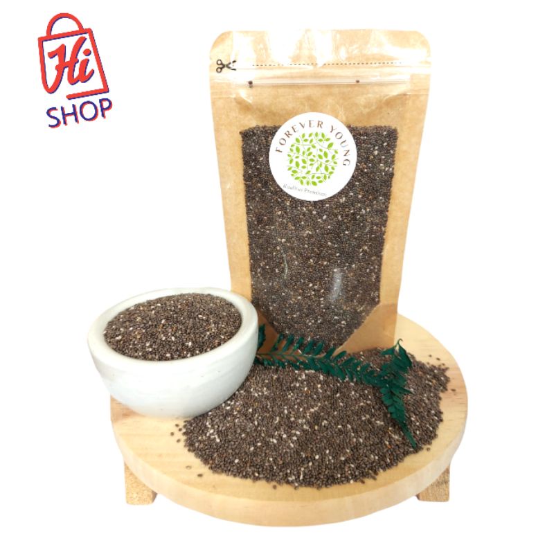 

Superfood - Organik Chia Seed Hitam Meksiko Premium / Biji Chia Hitam Meksiko