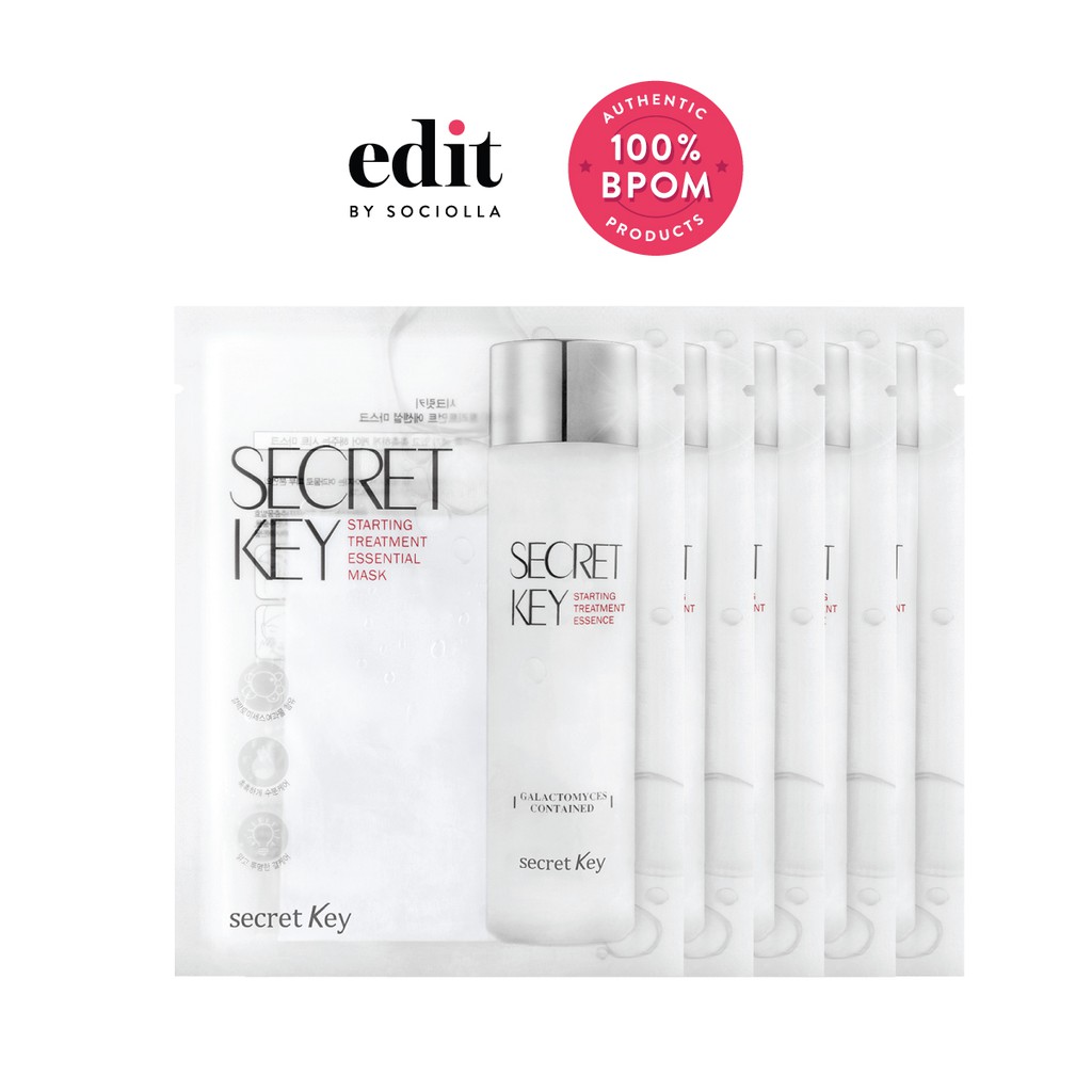 

BUY 2 GET 5 Secret Key Starting Treatment Essential Mask - Edit by Sociolla