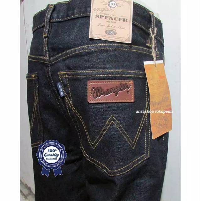 CELANA JEANS PRIA WENGLER BIRU DONGKER SISR 28-38