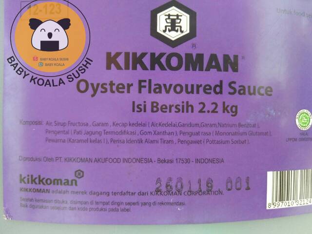 KIKKOMAN Saus Tiram 2,2 kg Halal
