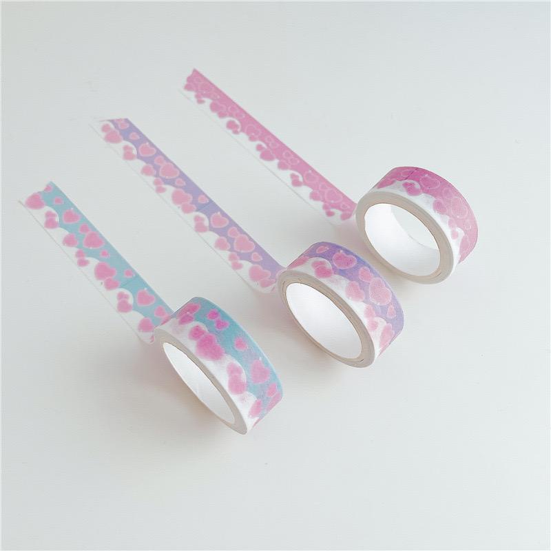 (Ready) Washi Tape 1 Roll Lem Kertas Dekorasi