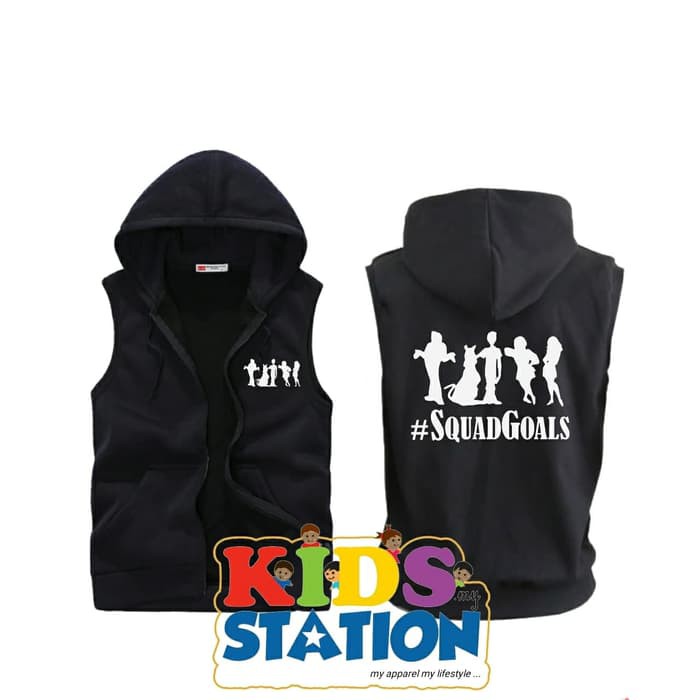 Jaket Rompi Hoodie Anak Anak Scooby Doo Squad Goals by Kids Station