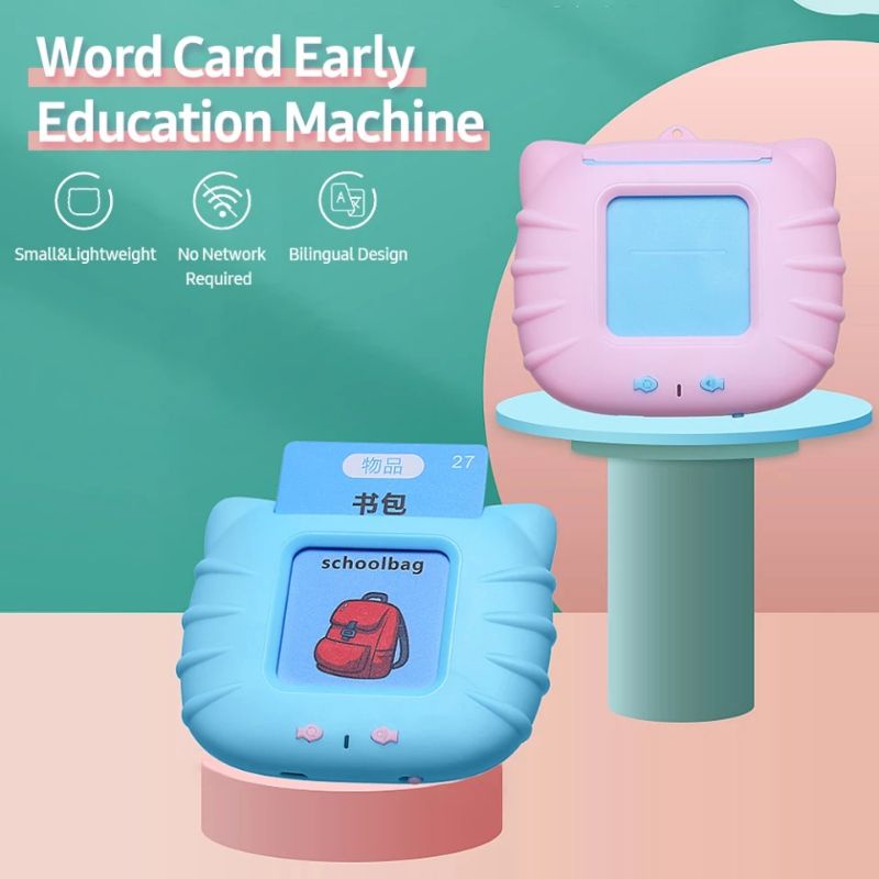 Card Early Education Device / Mesin Belajar Anak dini Mainan Kartu anak