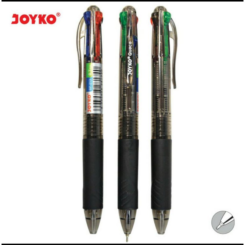 

Pena / Pen / Ballpoint / Ballpen Joyko 4 Warna BP-213 (Quaco)