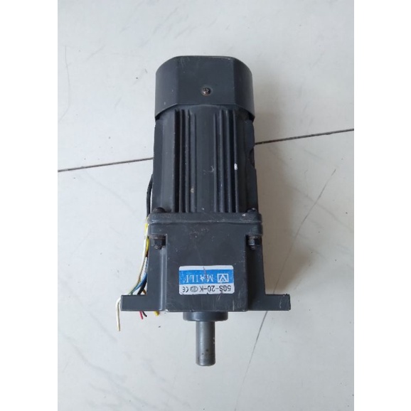 Dinamo Motor Ac 220V 90W Ratio 1:20