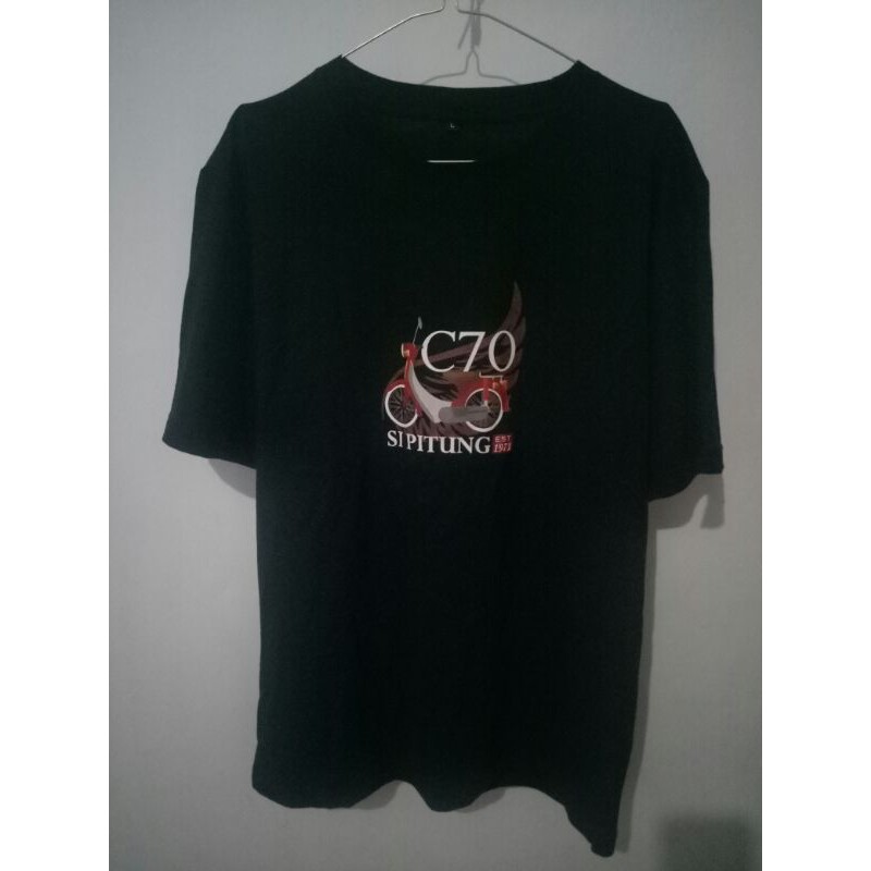 Kaos pria Kaos custom kaos si Pitung honda C70