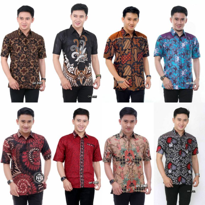 PROMO KEMEJA BATIK LENGAN PENDEK MASA KINI TERMURAH DAN TERBARU