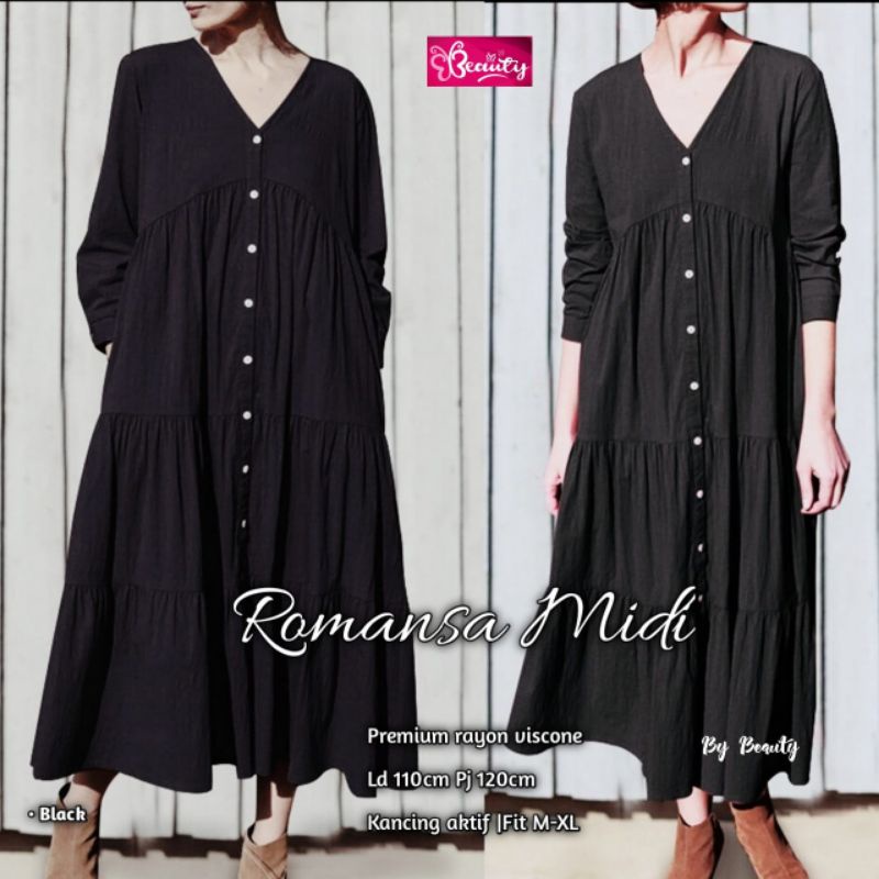 Romansa Midi Dress