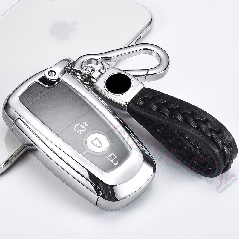 Casing Kunci Mobil Ford Fusion Mustang Explorer F150 F250 F350 2017 2018 EcoSport Edge S-MAX Ranger Lincoln Mondeo