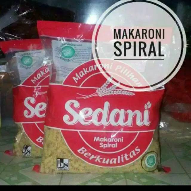 

MAKARONI SPIRAL REBUS SEDANI 1 KG