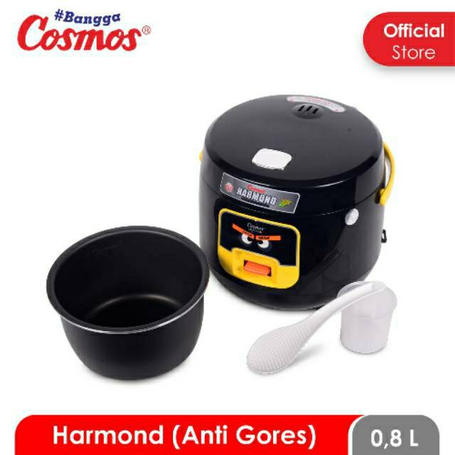 Cosmos Harmond Crj-6601 - Rice Cooker 0.8 L (black/white)