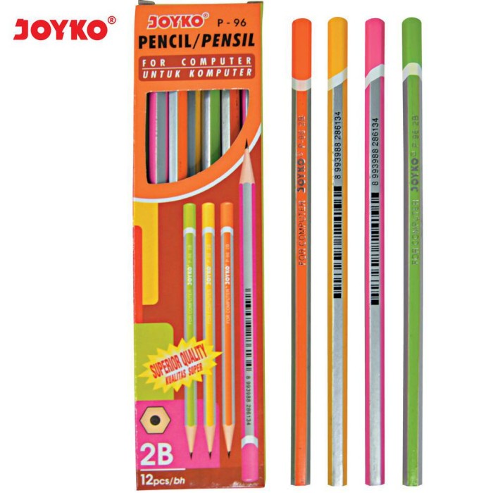 

Cantik Joyko Pencil 2B P-96 Jk Perpack Sale!!!