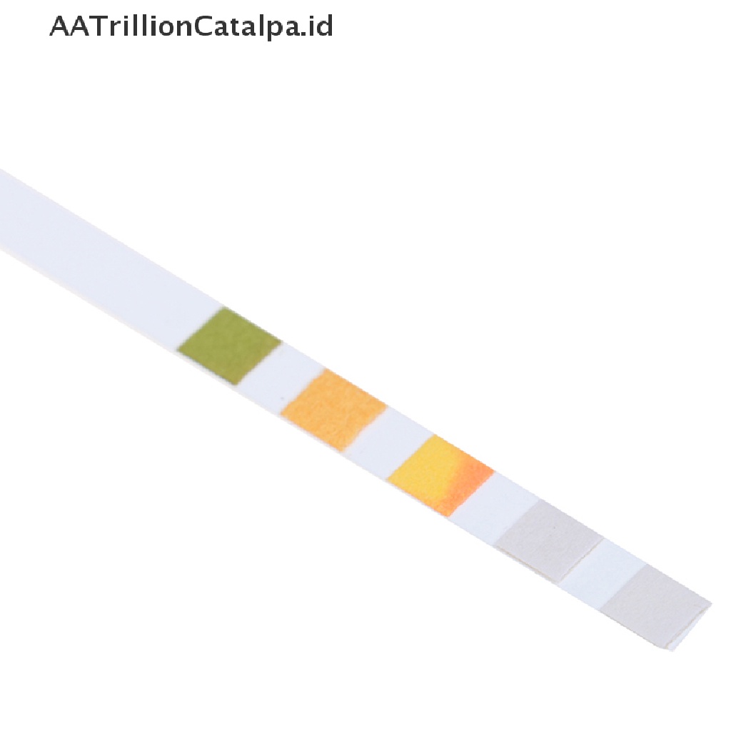 (AATrillionCatalpa) 50 Strip 5 in 1 Alat Tes Kadar PH Air Kolam Renang / Spa