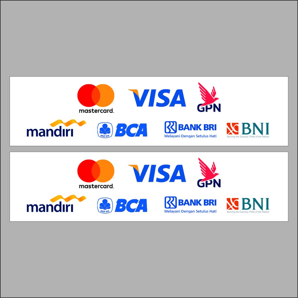 

STIKER VINYL DEBIT VISA (DIJUAL SATUAN)