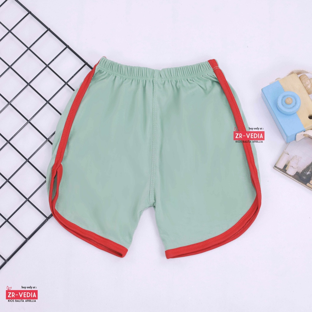 List Short Pants Anak Perempuan uk 3-15 Tahun / Dalaman Celana Pendek Polos Celana Pendek Anak TK SD ABG Remaja Murah Adem ZR Vedia
