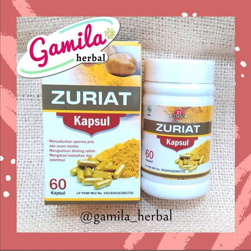 KAPSUL ZURIAT 21 HERBAL