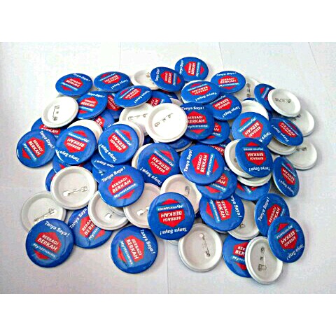 Pin Bros / Pin Custom / Bros Gambar / Bikin pin satuan / Pin Peniti Desain Free