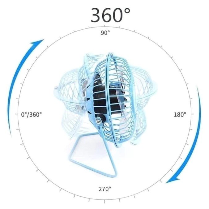 Kipas Angin Usb Besi Portable Besi / Kipas Angin Portable / Kipas Angin USB / Kipas Angin Mini K18