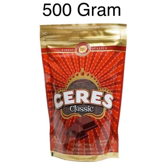 

Coklat Cokelat Meses Meises Mesis CERES Classic Cokelat Meses 500g 500gr 500gram 500 g gr gram