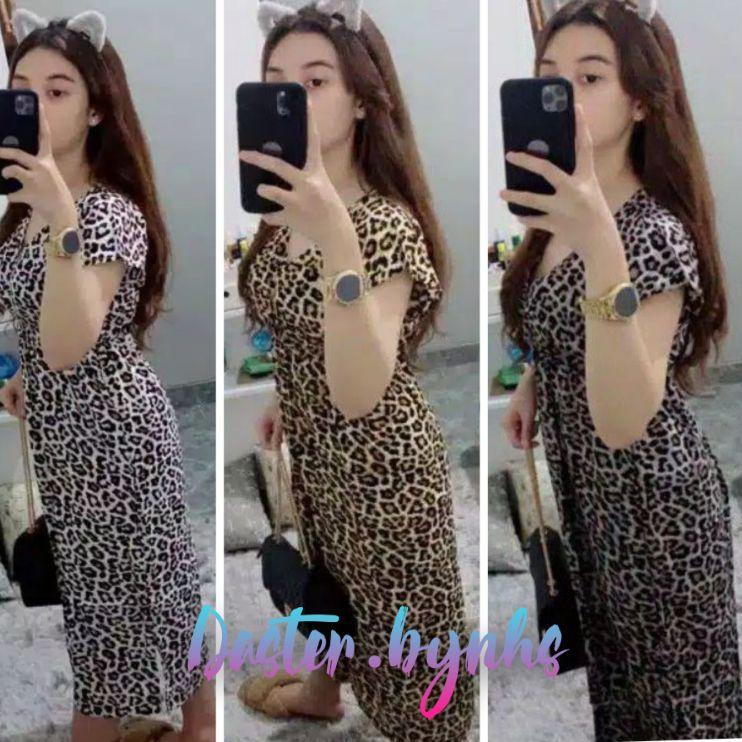 Daster manohara leopard / daster macan / daster manohara macan {JTH.26Au22w}