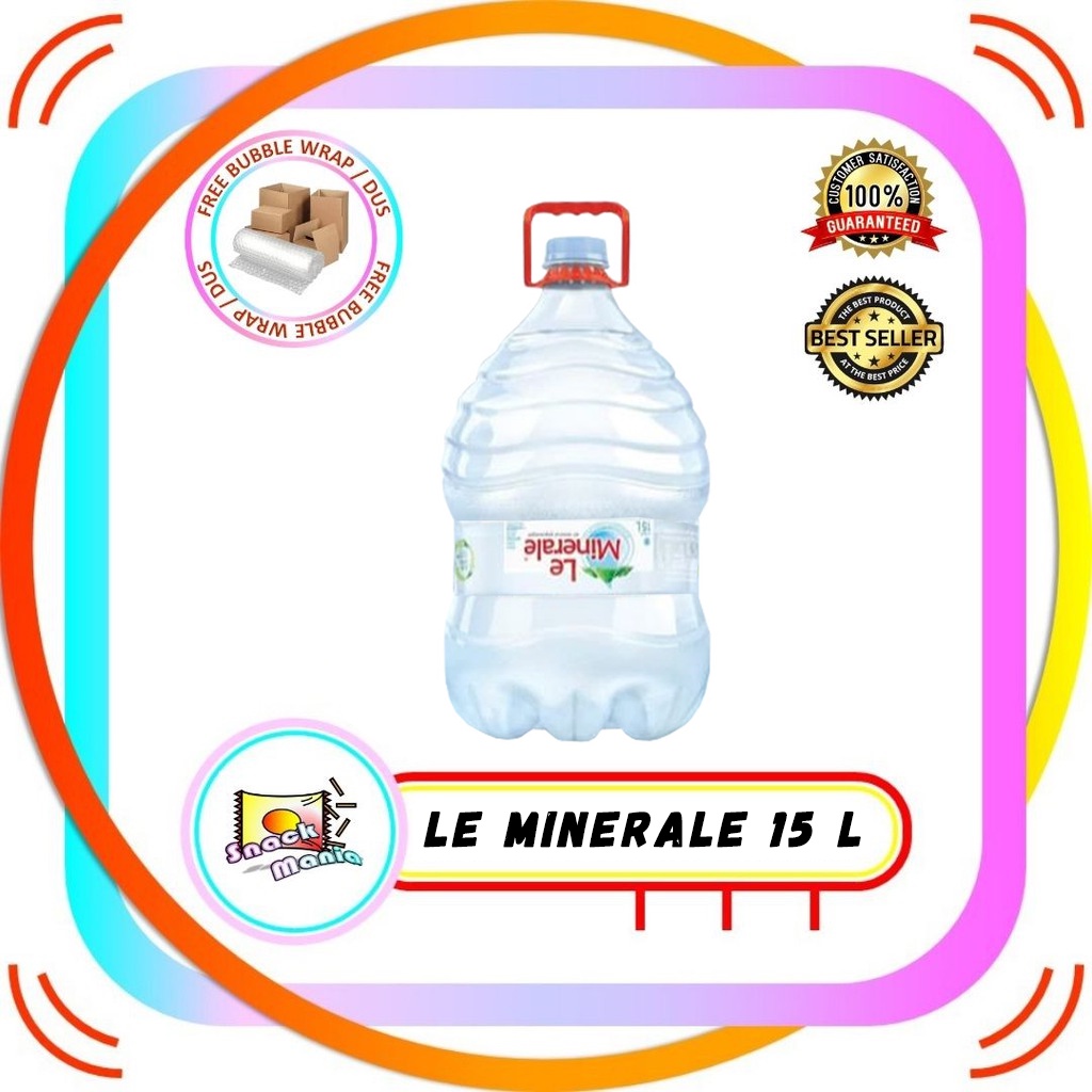 

Le Minerale Air Mineral Galon 15 Liter