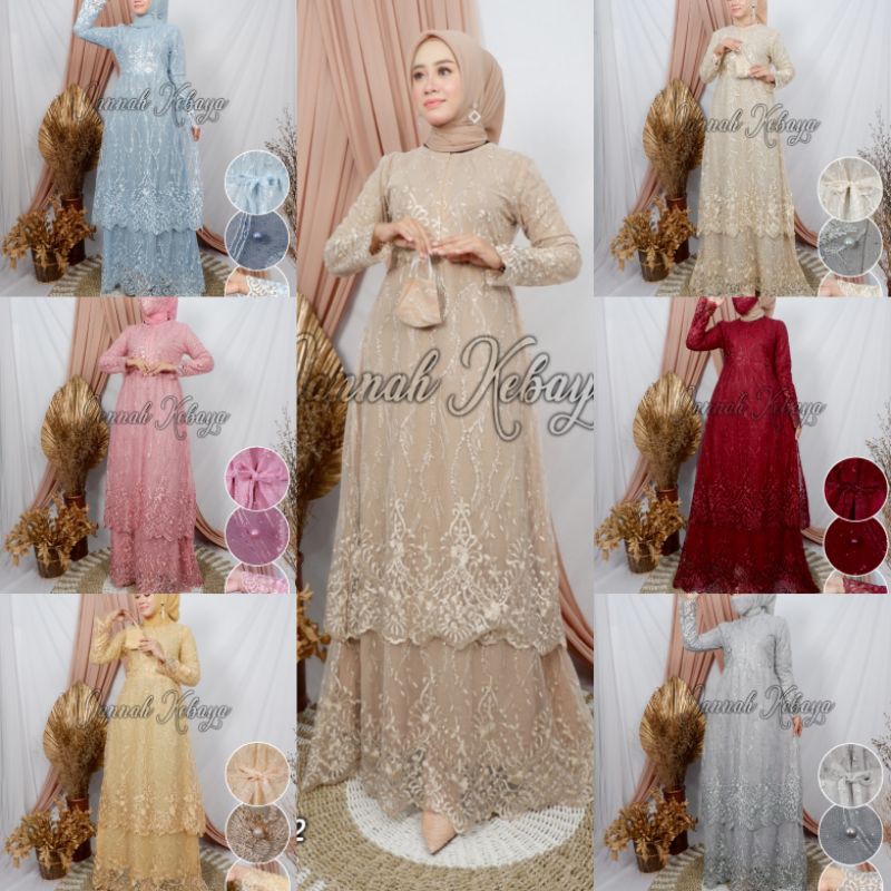 KEBAYA MODERN ORIGINAL / KIRANIA DRESS 2 By Jannah Kebaya