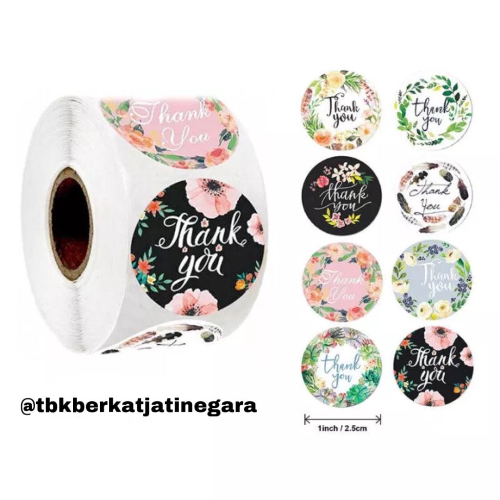 STICKER KECIL ROLL MOTIF RANDOM / STIKER PACKAGING ROLL