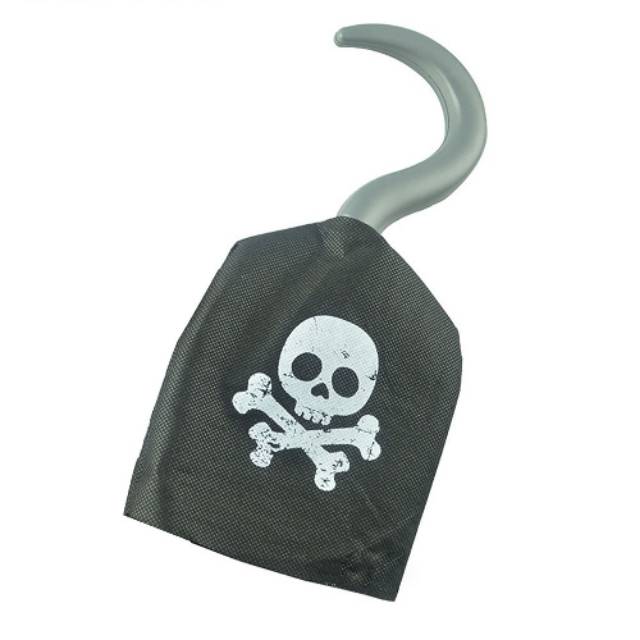 pirate hook tangan kait bajak laut halloween party non woven