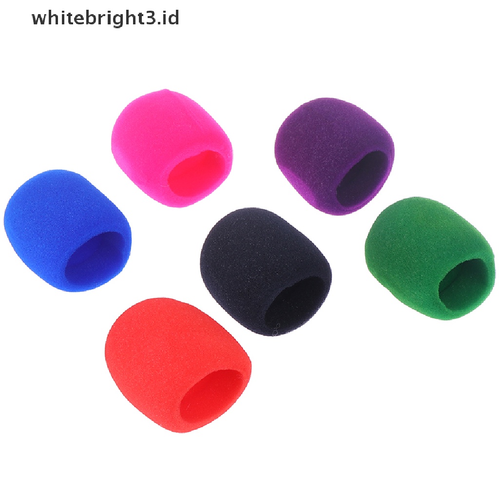 (whitebright3.id) 5pcs Busa Cover Headset / Mic Untuk Rekaman