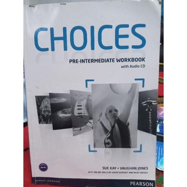 

Choices pre-intermidiate workbook dan pre-intermidiate students book murah