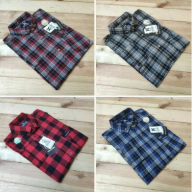 Grosir kemeja flanel