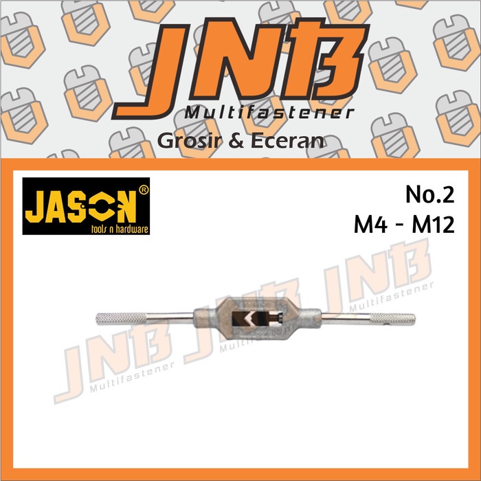 STANG HAND TAP NO. 2 M4 - M12 JASON 399008