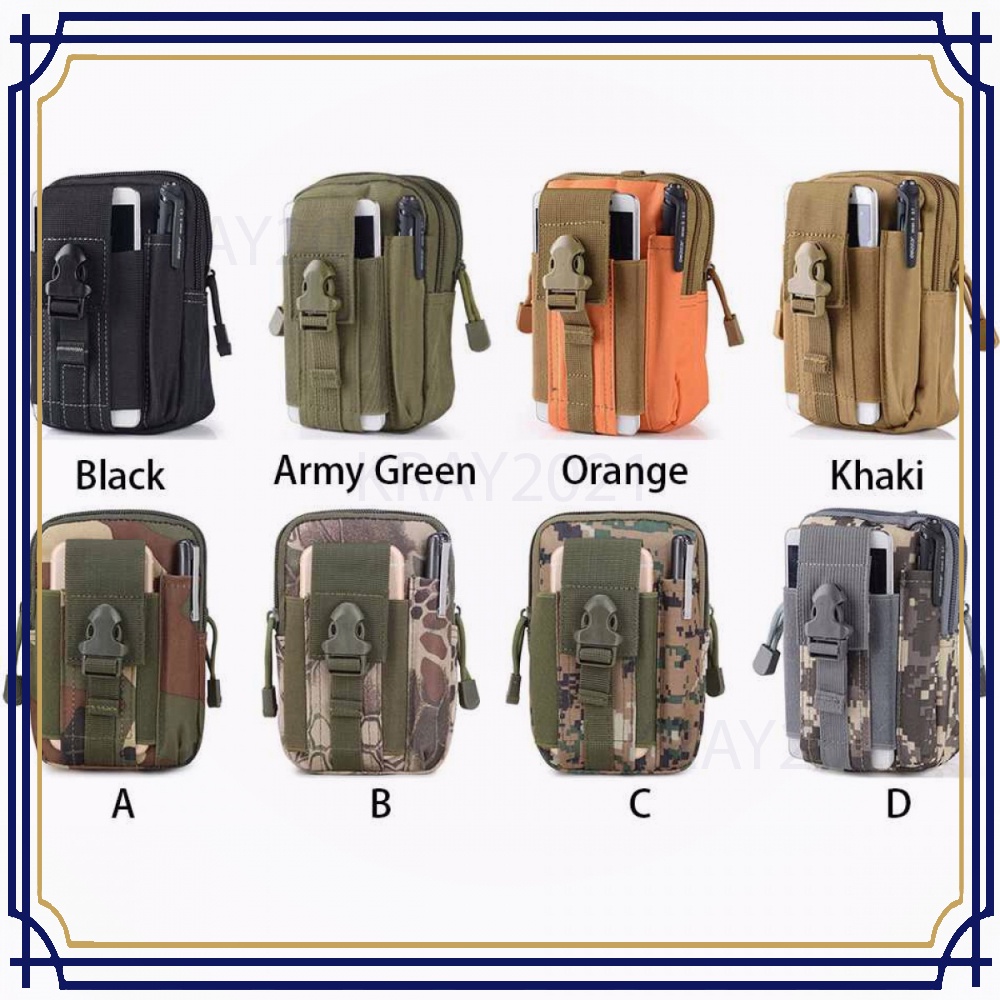 Tas Pinggang Mini Tactical Waistbag Army Look BG988