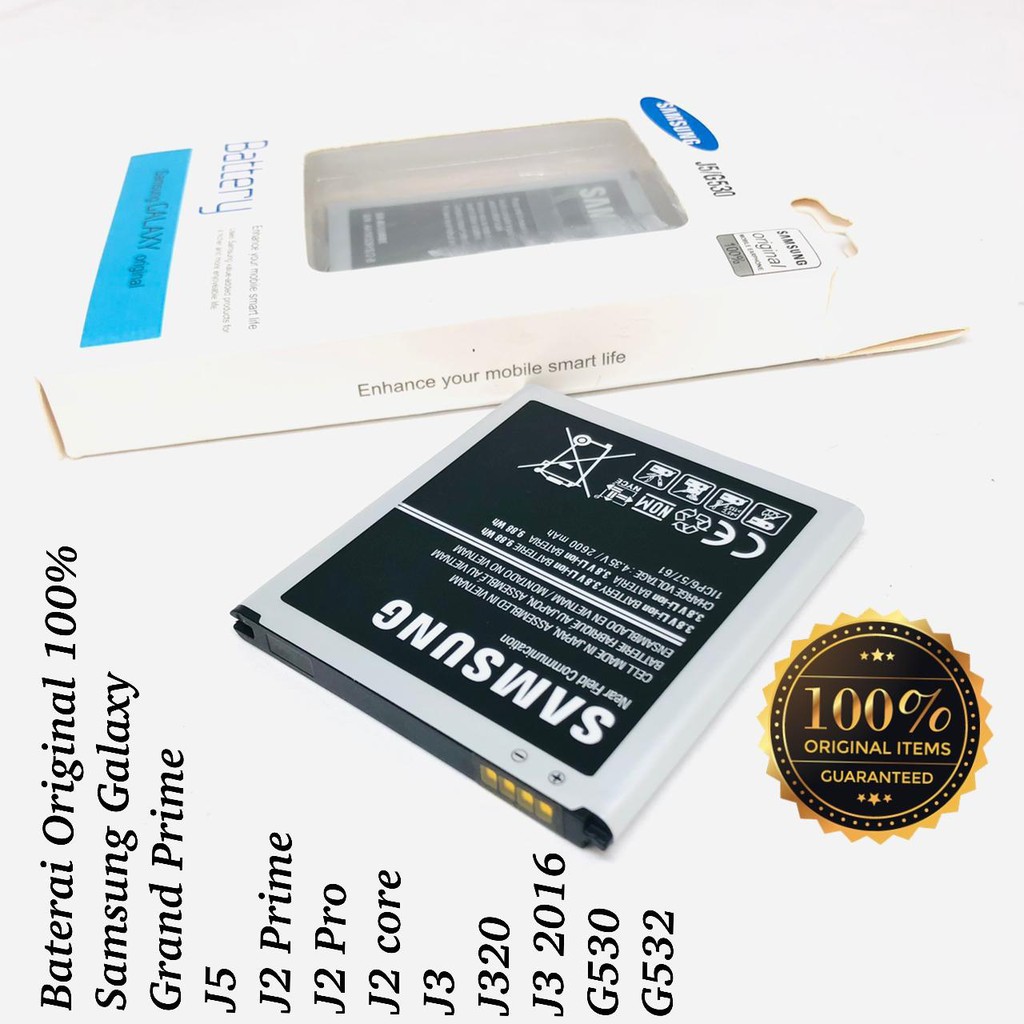 new~Baterai Batre Battery Original Samsung G530 / GRAND PRIME / J5 / J2 PRIME / J3