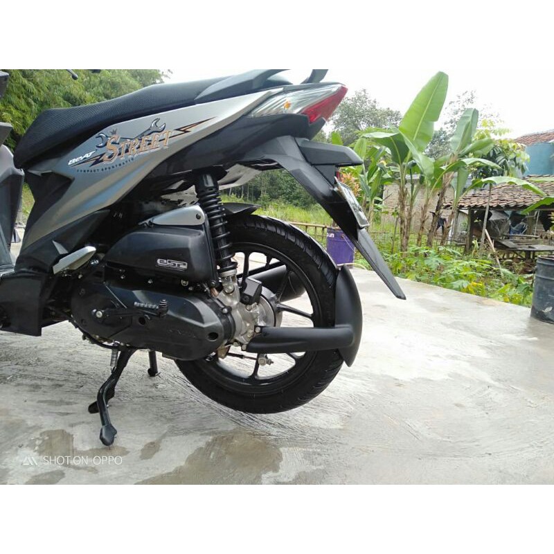 Mud guard beat /street All new Deluxe 2021 2022 2023 led bukan bohlam aksesoris variasi custom