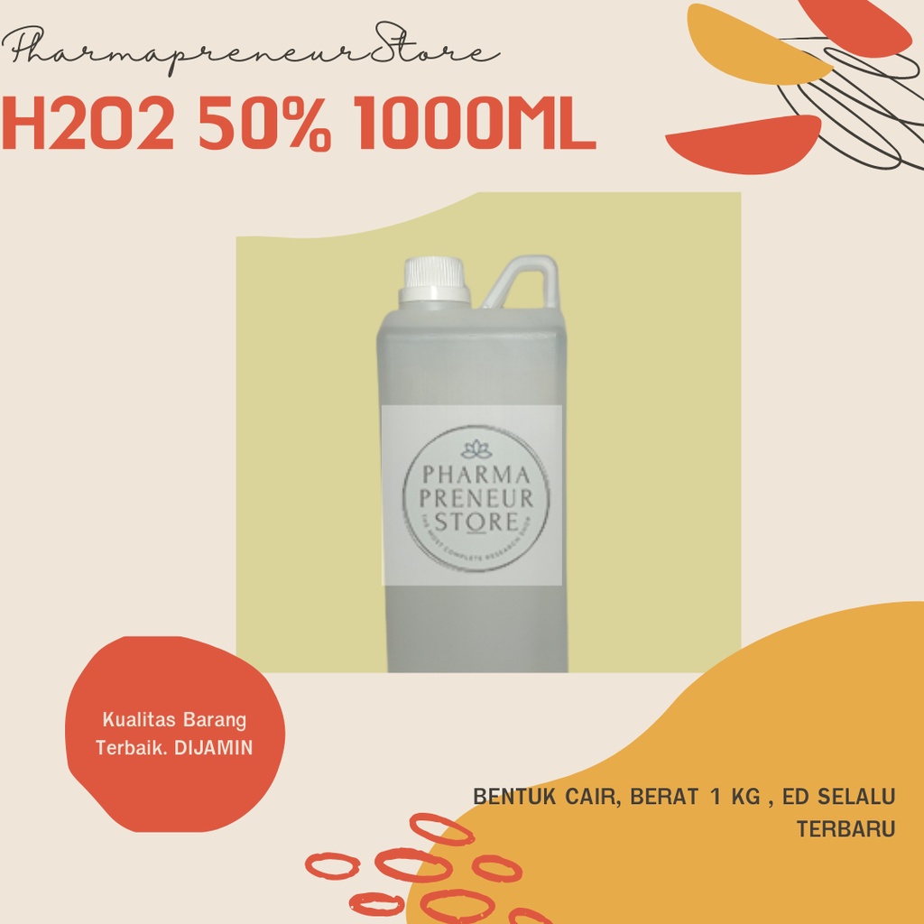 HIDROGEN PEROKSIDA H2O2 50% BEST QUALITY