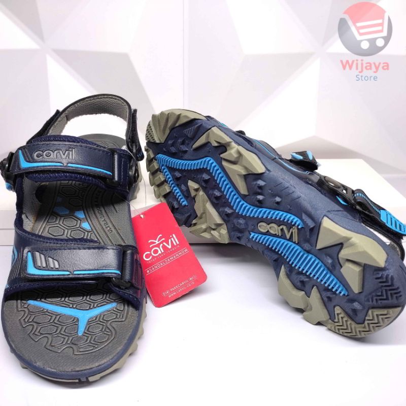 Carvil Viper Sandal Anak Cowok Sendal Gunung Tali Belakang Perekat Magnet Original Carvil Gaya dan Kualitas dalam Satu Produk