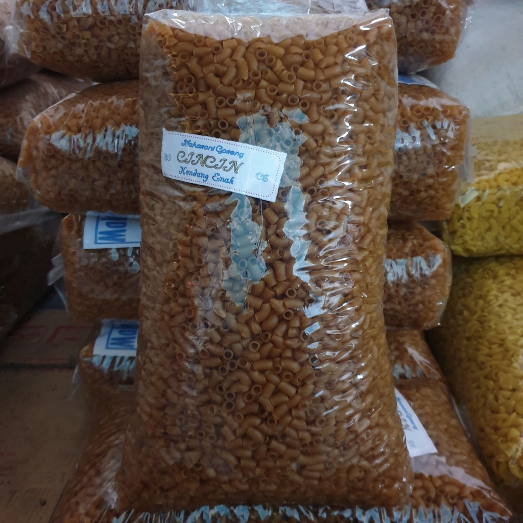 [Bal 5kg] Makaroni Mentah Cincin Kondang Enak produk srikandi delon repack 5 kg - DKE