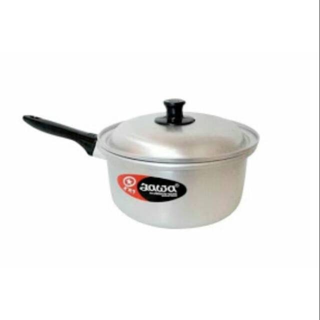 Panci mie + tutup / panci masak air / panci susu