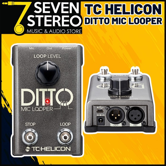 TC Helicon Ditto Mic Looper Pedal